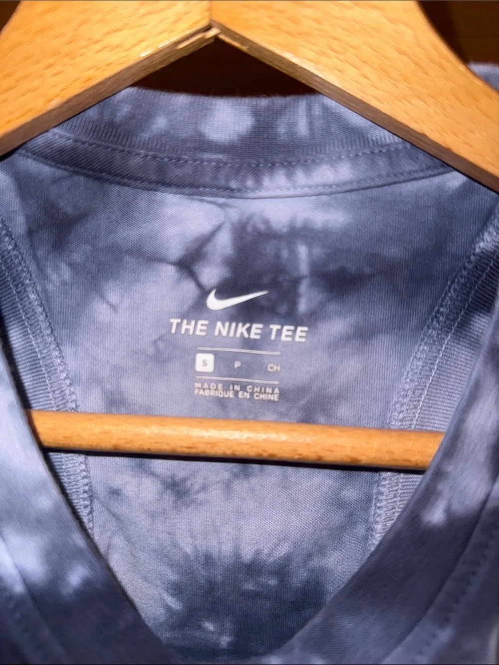 Nike Women’s Court Tye-Die Tennis Tank in Indigo Haze/Obsidian